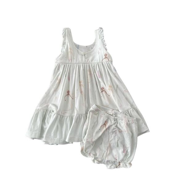 Wildling By Well Dressed Wolf Mermaid Dress And Shortie Set 6-12m - Picture 1 of 5